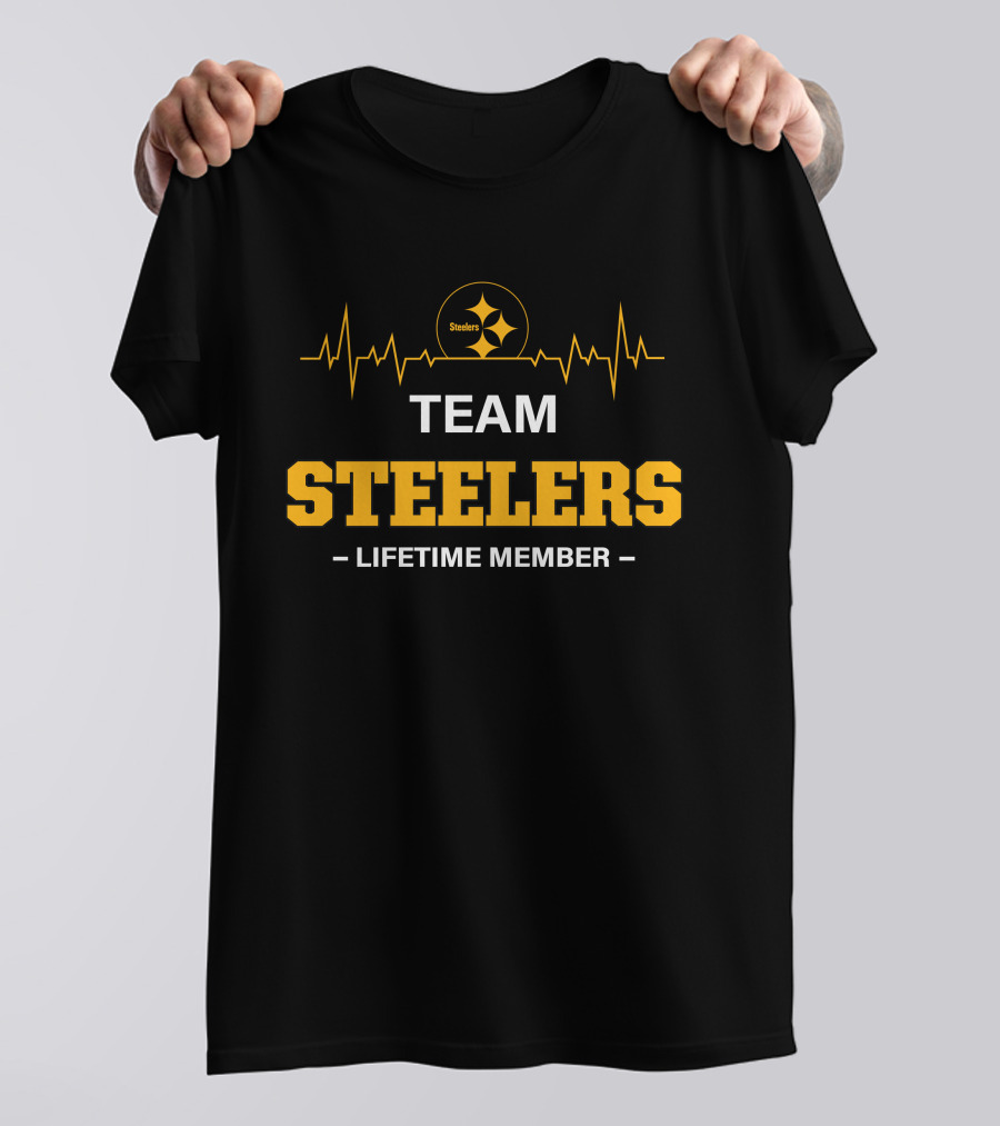 Team Steelers Lifetime Member T-Shirt