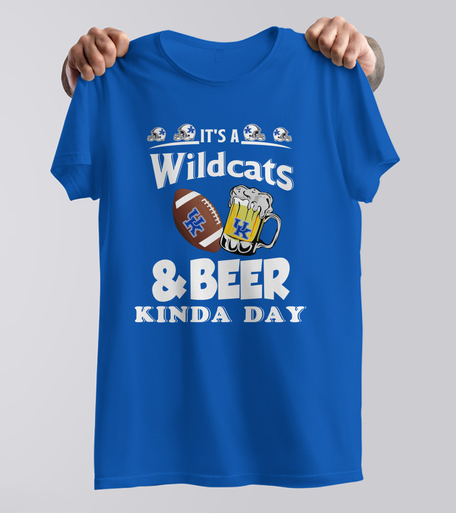 It's A Wildcats Football Beer Kinda Day T-Shirt