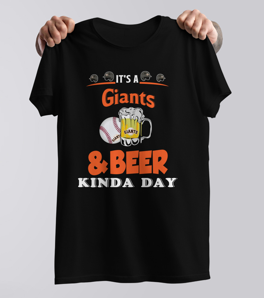 IT'S A GIANTS BEER KINDA DAY SAN FRANCISCO BASEBALL T-Shirt