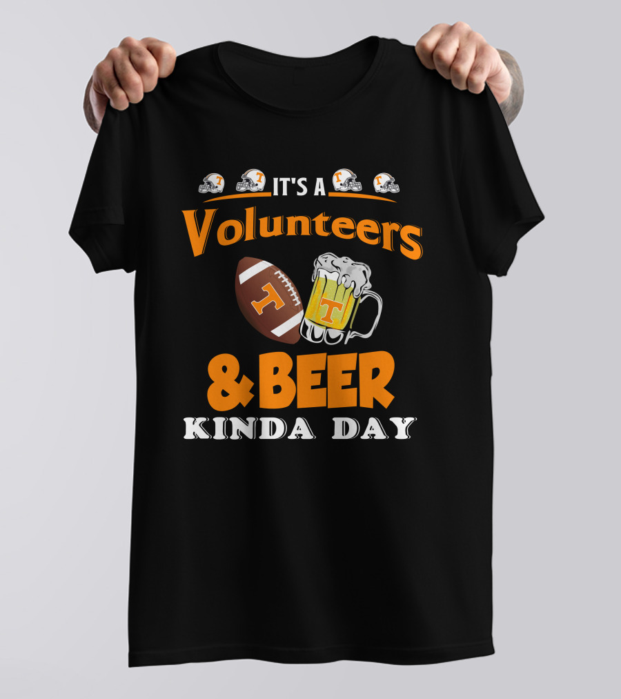 Tennessee Volunteers Football And Beer Day Celebrations T-Shirt