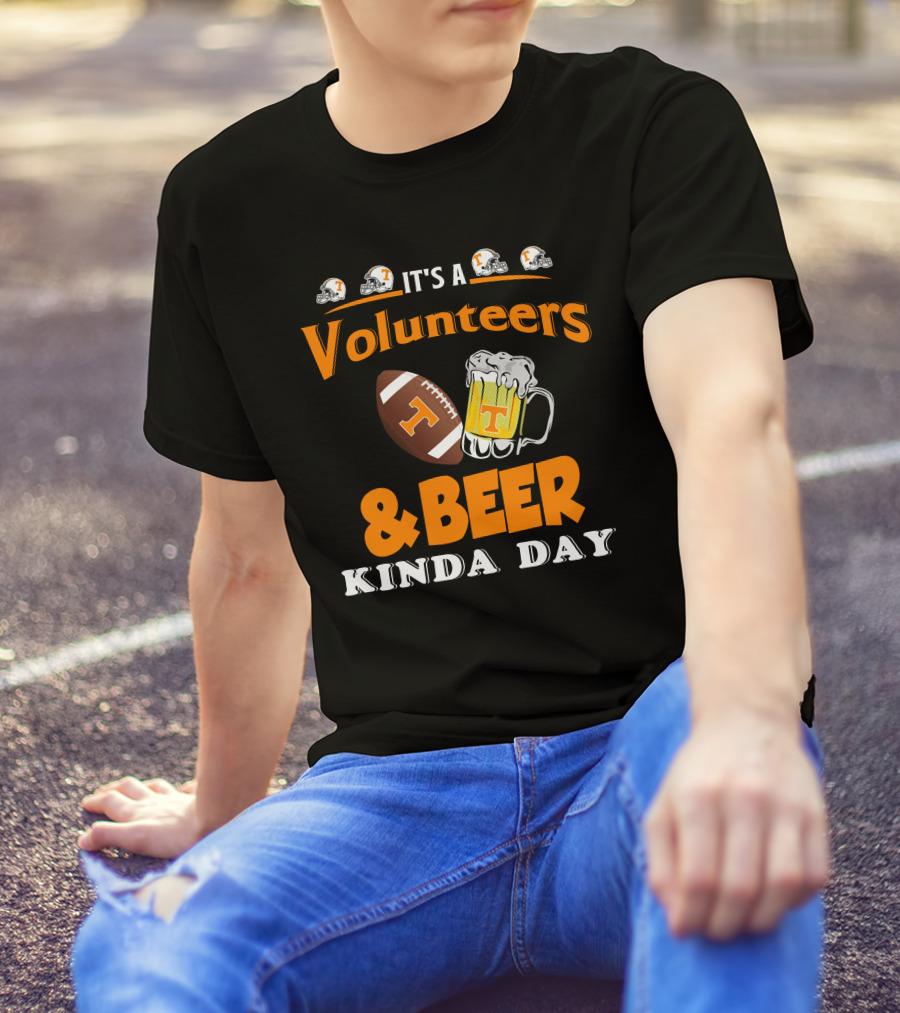 Tennessee Volunteers Football And Beer Day Celebrations T-Shirt