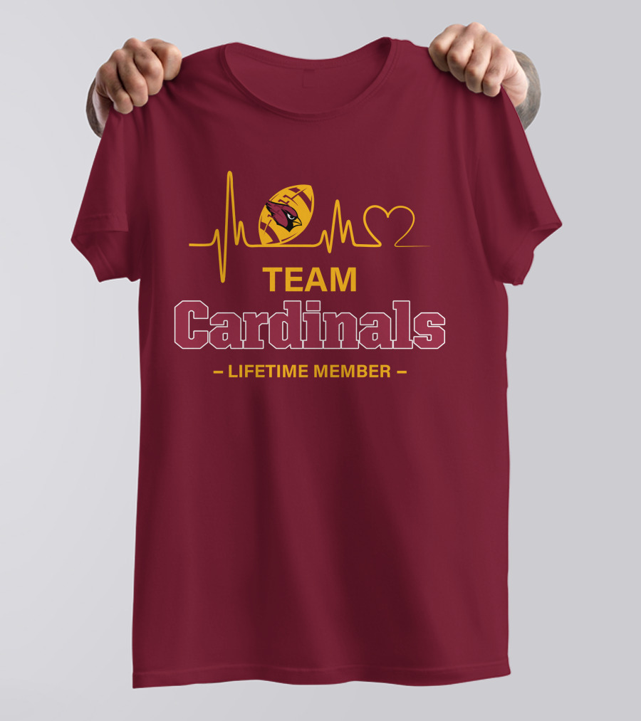 Team Cardinals Lifetime Member T-Shirt
