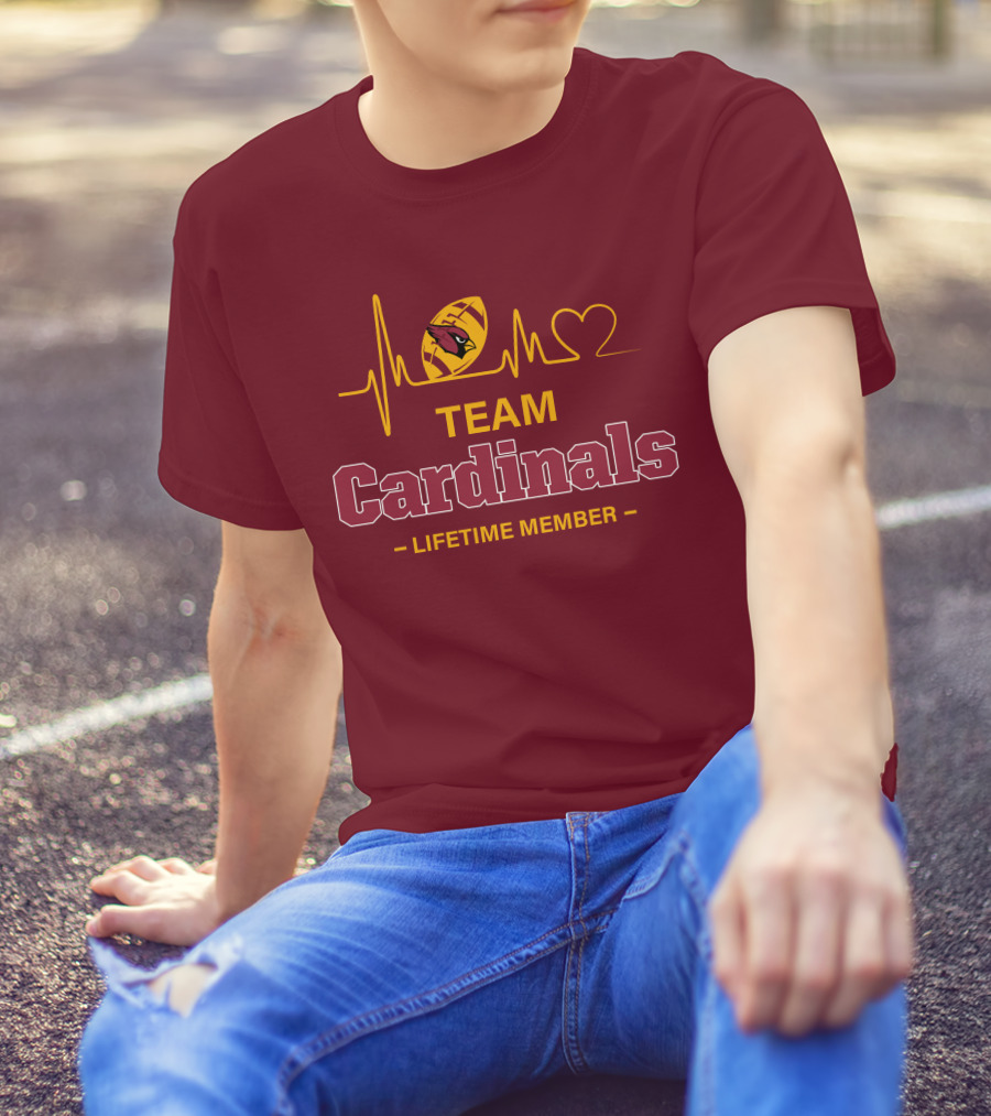 Team Cardinals Lifetime Member T-Shirt