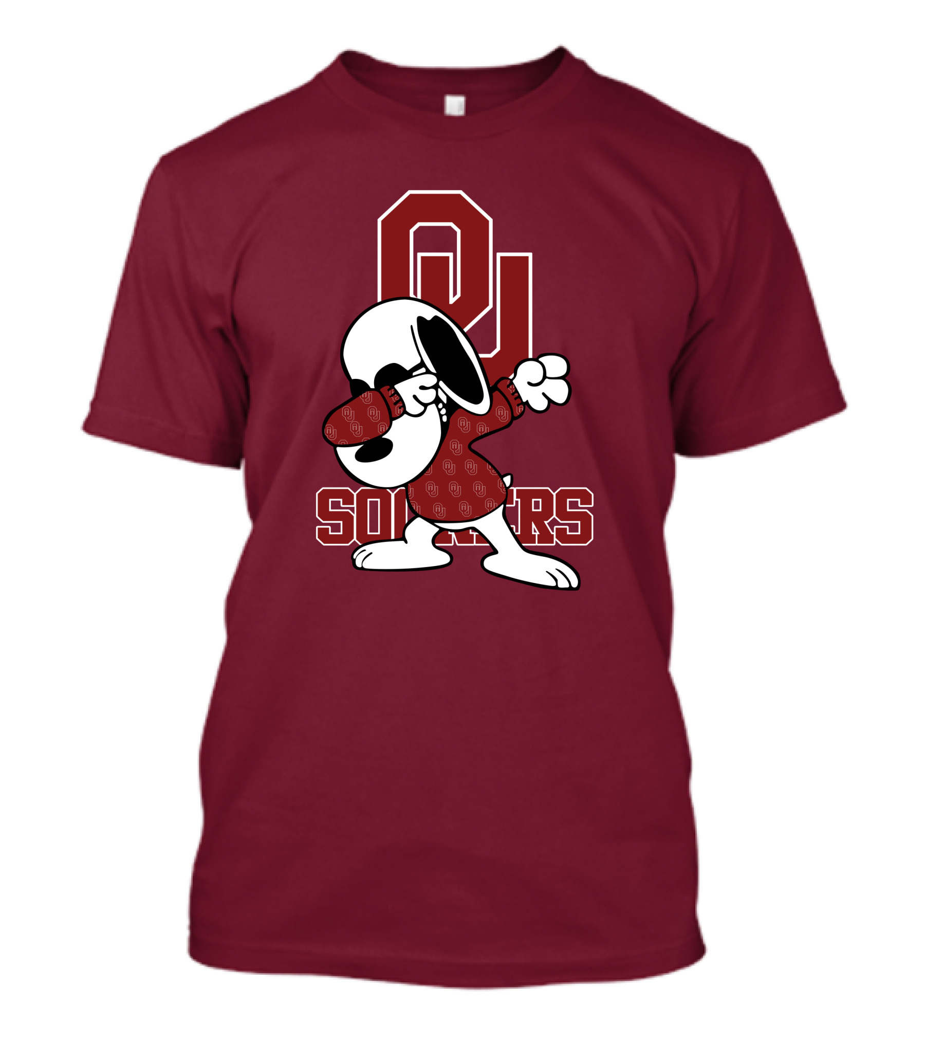 OU Sooners Snoopy Dabbing T-Shirt