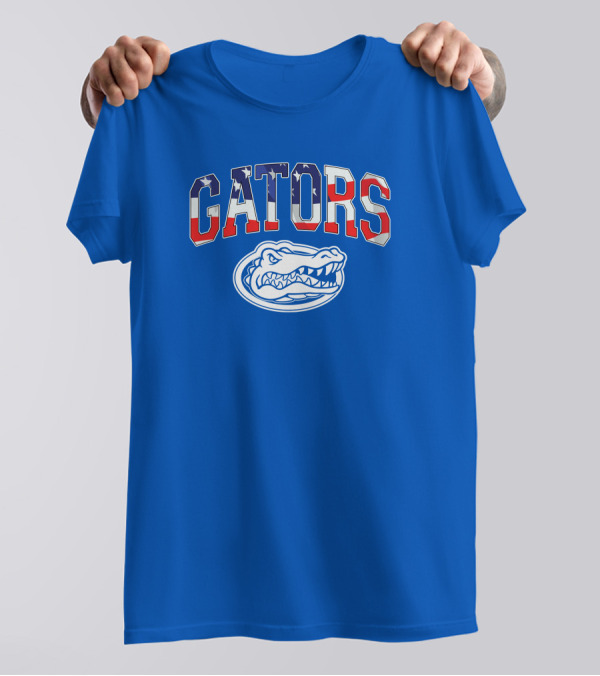 Gators American Flag T-Shirt