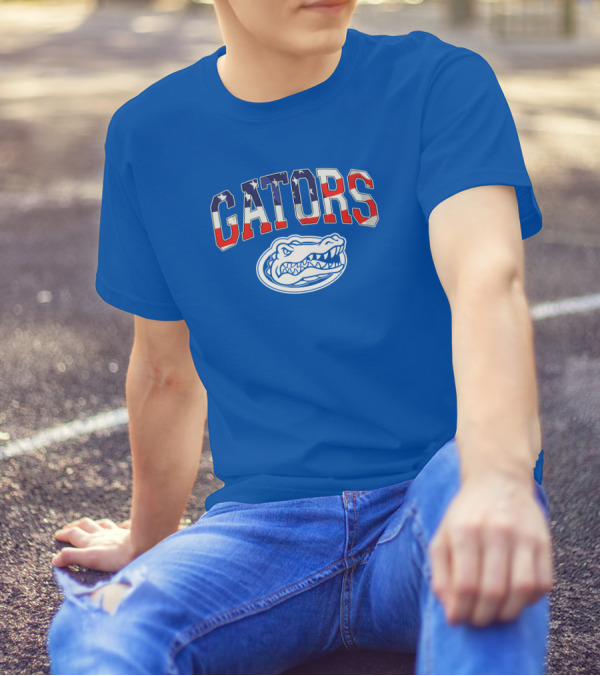 Gators American Flag T-Shirt