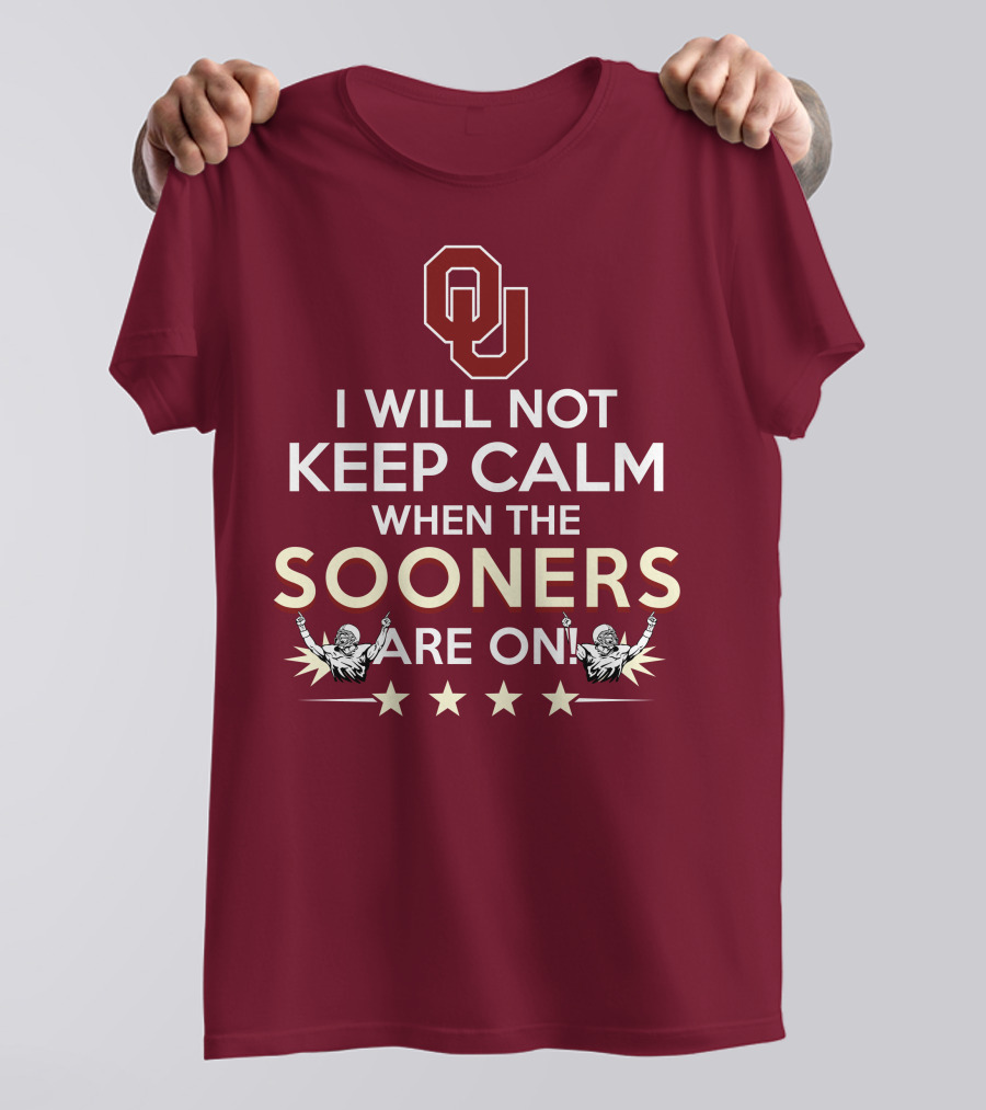 Ou Sooners Excitement Keep Calm Struggle T-Shirt