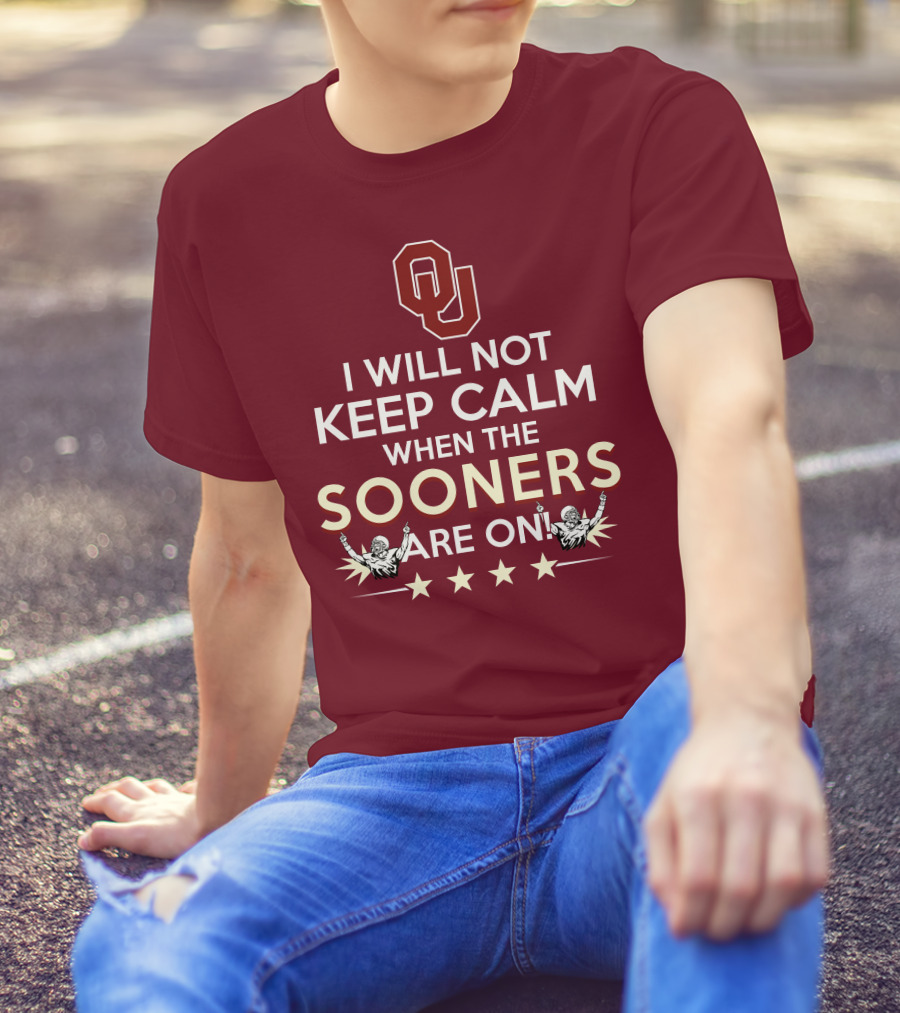 Ou Sooners Excitement Keep Calm Struggle T-Shirt