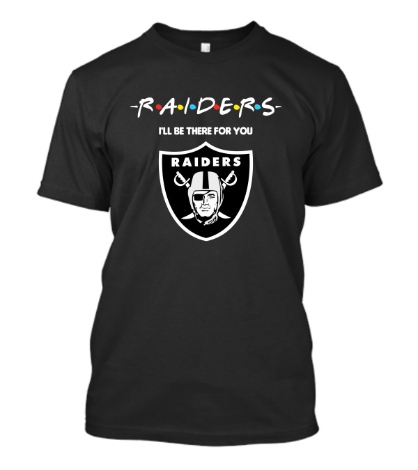 Las Vegas Raiders I'll Be There For You With Logo And Dots T-Shirt