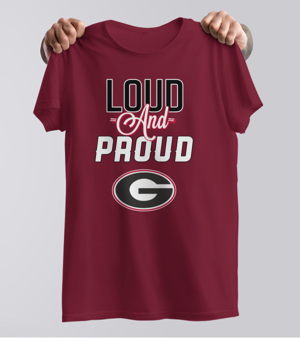 Loud And Proud Georgia Bulldogs G T-Shirt