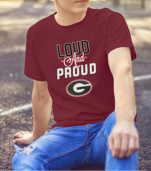 Loud And Proud Georgia Bulldogs G T-Shirt