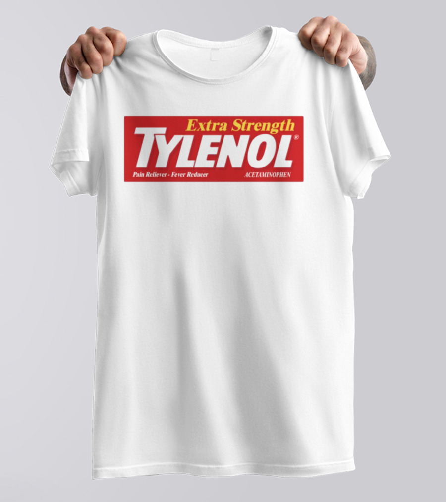 Methsyndicate Extra Strength Tylenol Pain Reliever Fever Reducer Acetaminophen T-Shirt