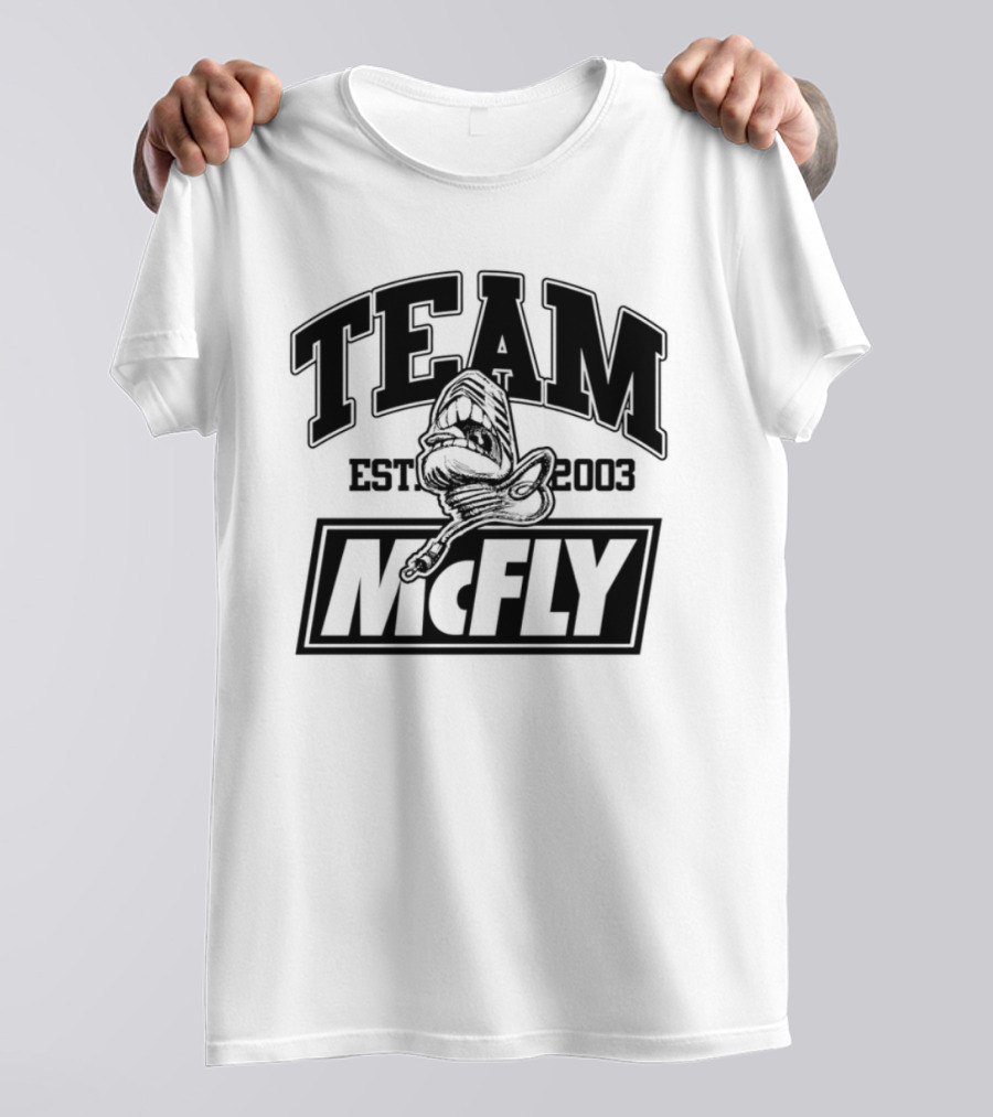 Team McFly Iconic Fist Bump Gesture T-Shirt