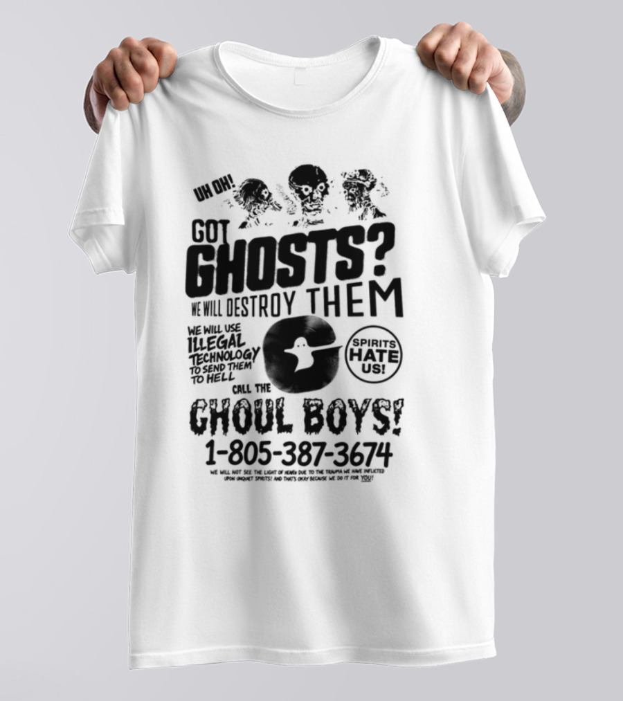 Er Ghoul Boys Hey Demons It's Me Ya Boy T-Shirt