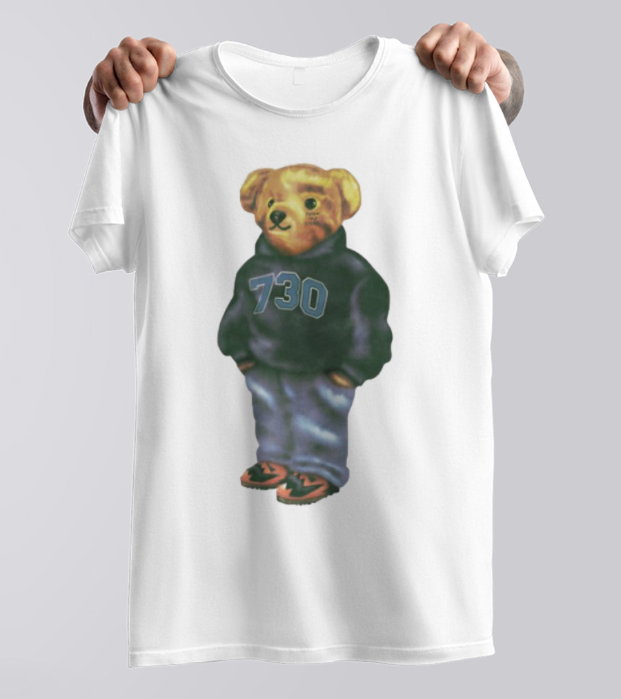 730 Bear Fresh Blank And Jeans Look T-Shirt
