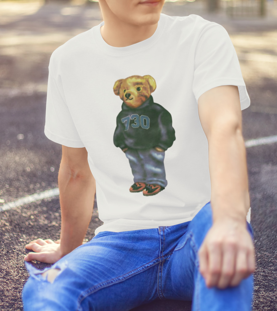 730 Bear Fresh Blank And Jeans Look T-Shirt