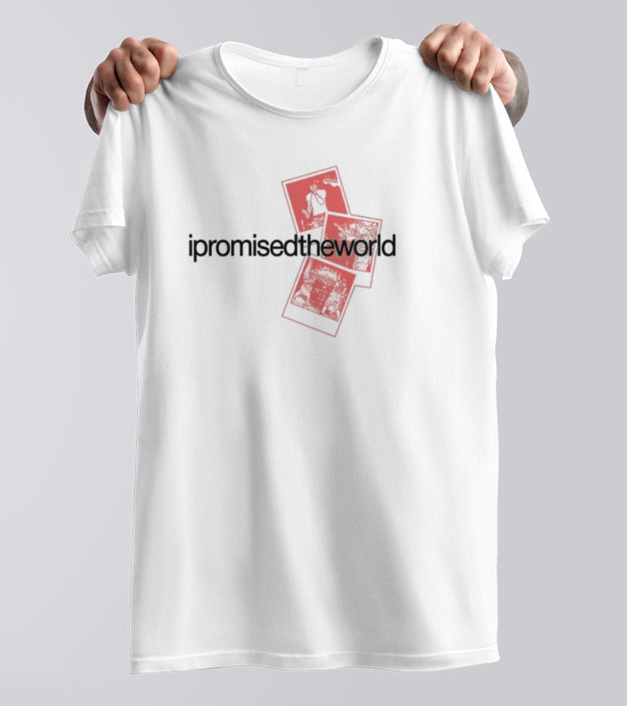 I Promised The World Playing Cards T-Shirt