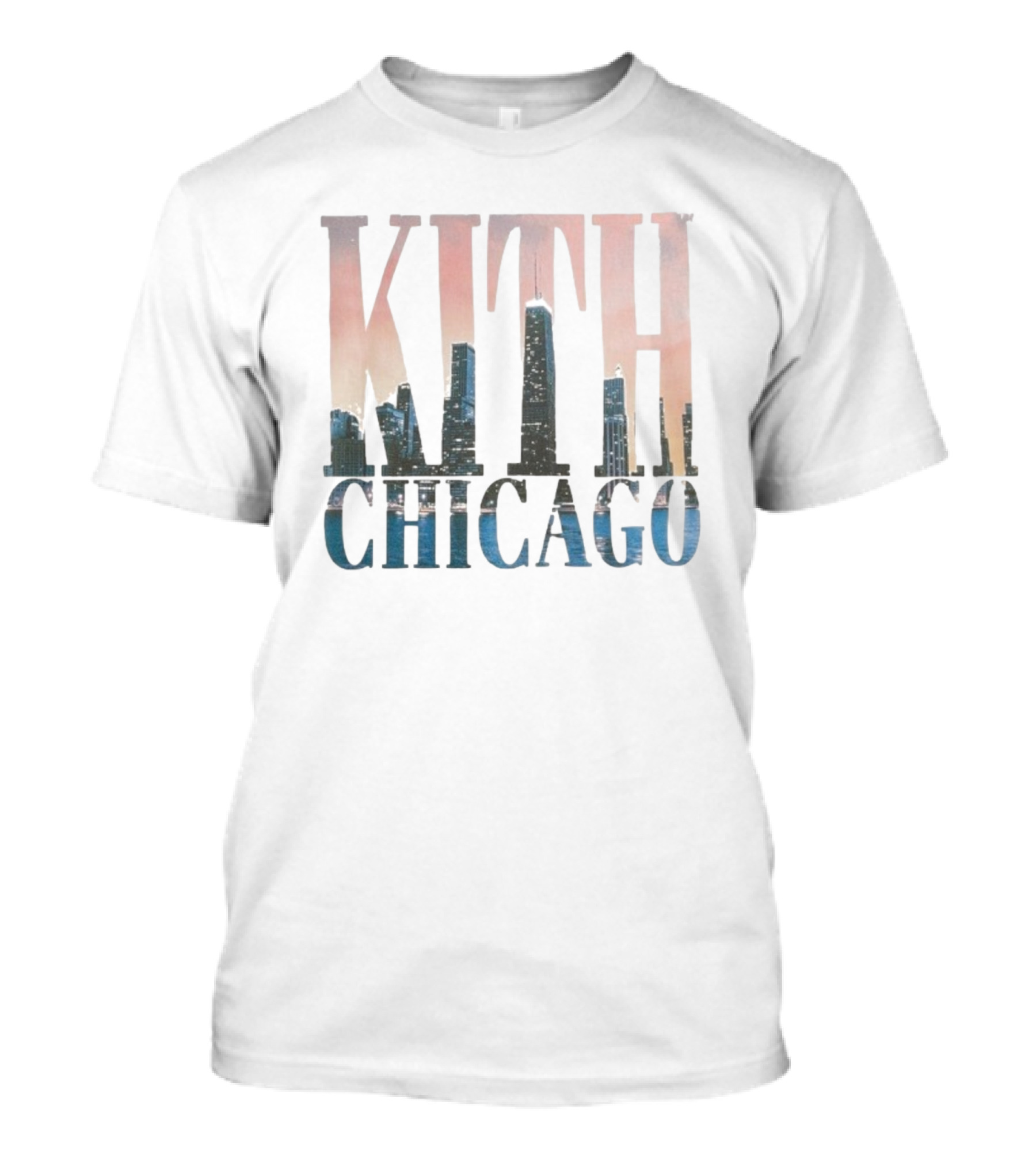 Kith Chicago Skyline 54 E Walton St T-Shirt