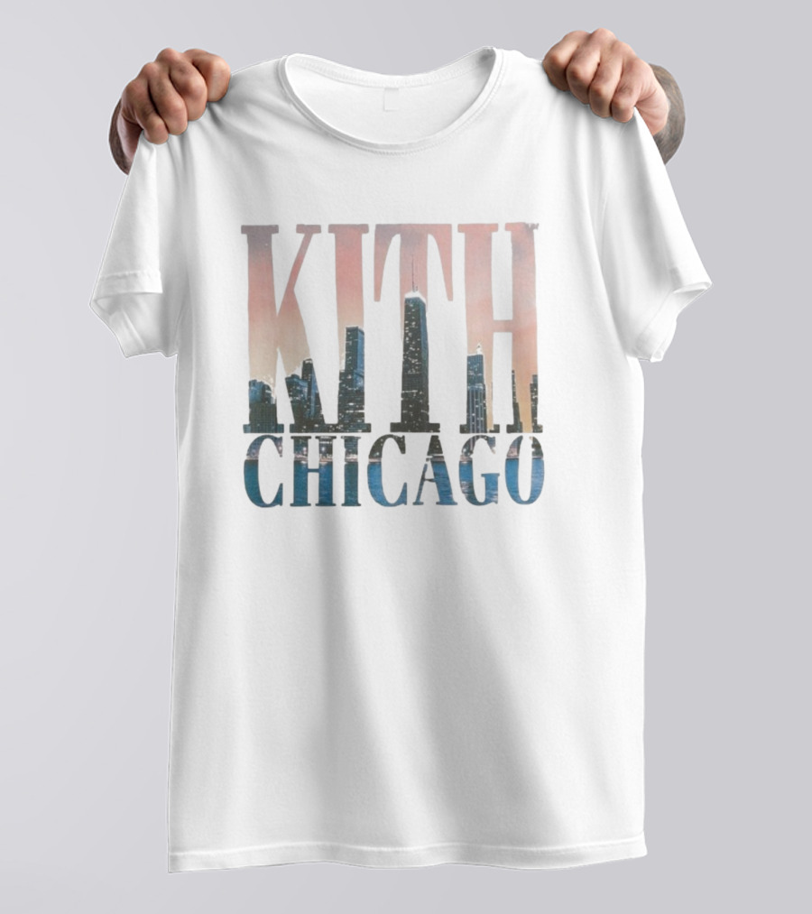 Kith Chicago Skyline 54 E Walton St T-Shirt