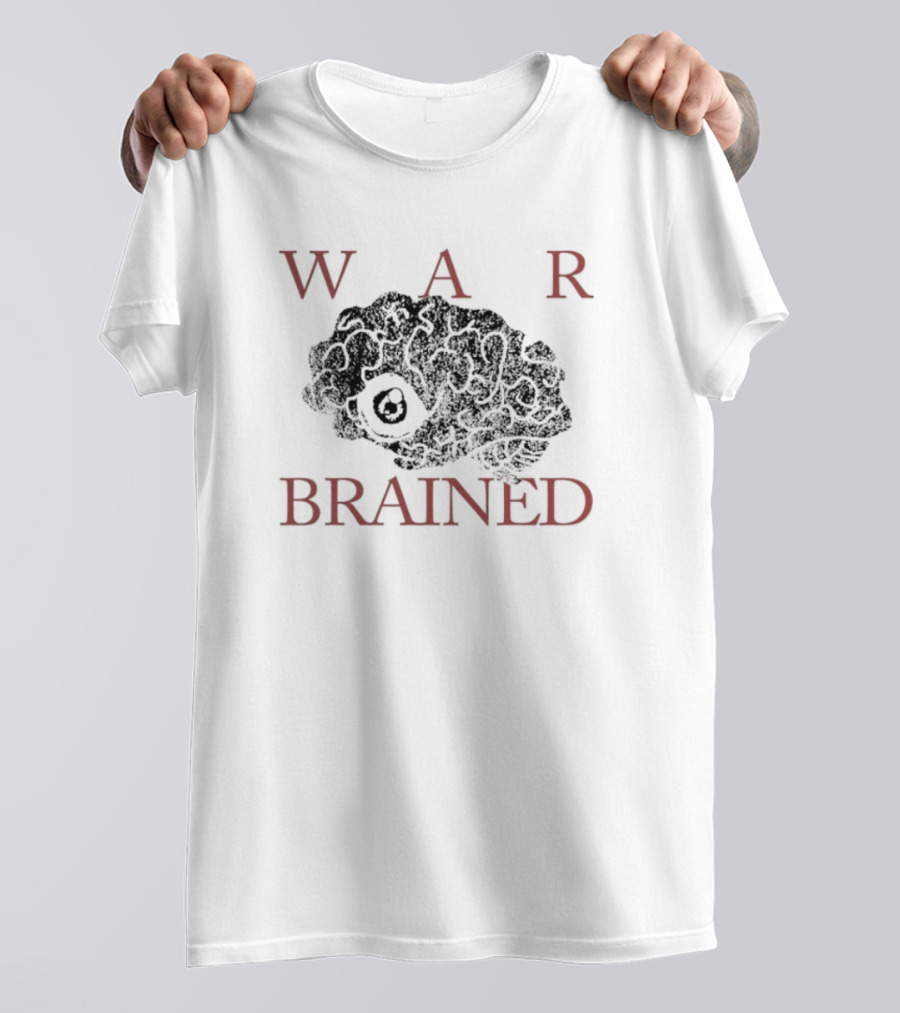 Quannnic War Brained Brain Damage T-Shirt