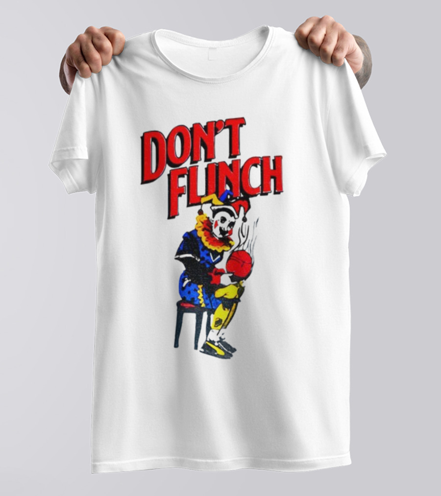 Tyrese Haliburton Basketball Clown Don't Flinch T-Shirt