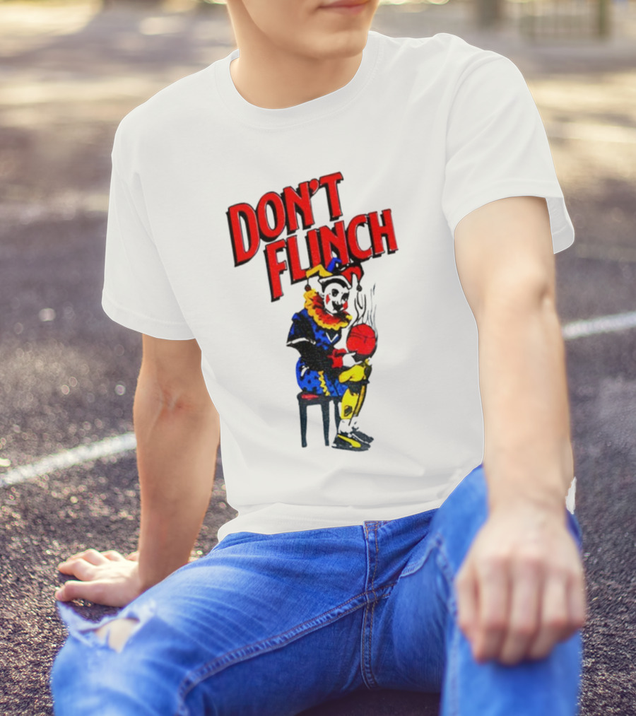 Tyrese Haliburton Basketball Clown Don't Flinch T-Shirt
