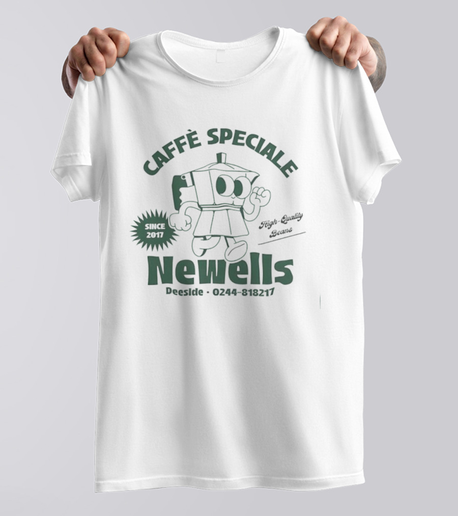 Caffè Speciale Newells 2017 High Quality Beans Since Rosetta 0244-988217 T-Shirt