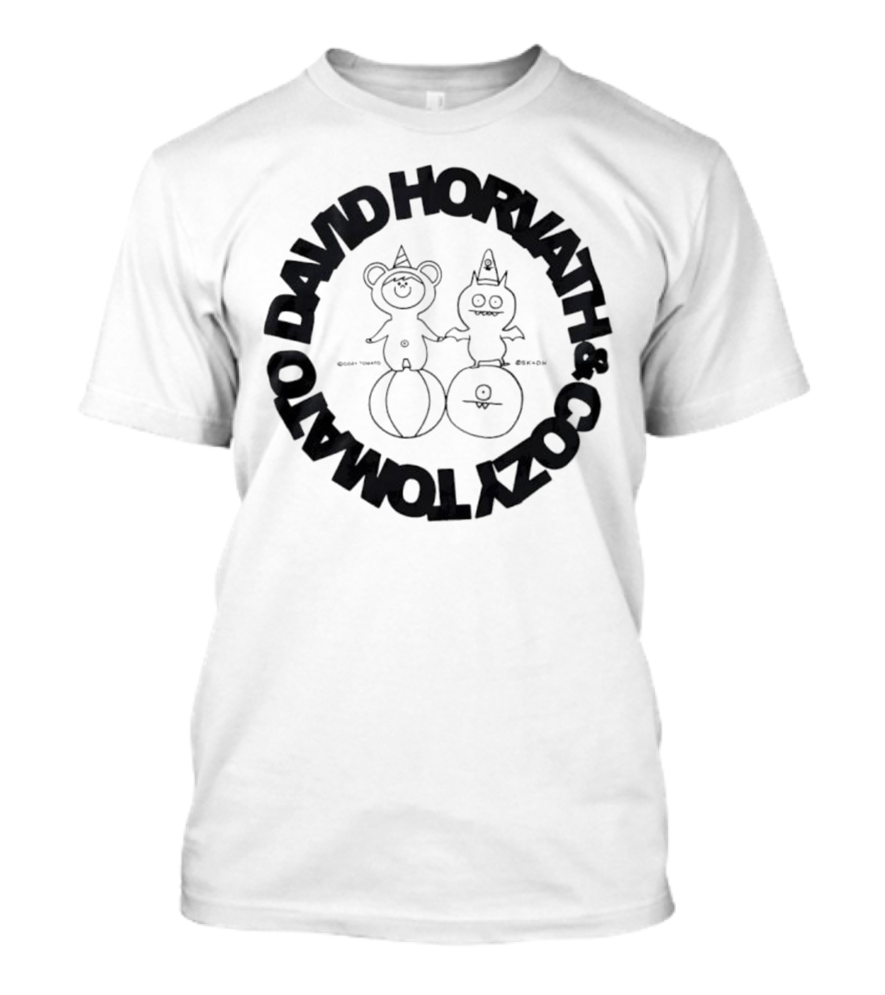 David Horvath Cozy Tomato Bear Tomato Character Design T-Shirt