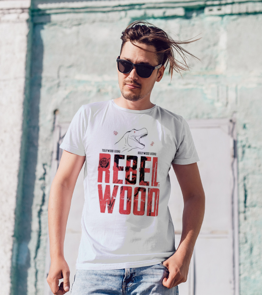 Rebelwood Dinosaur Tollywood Ledhu Bollywood Ledhu T-Shirt