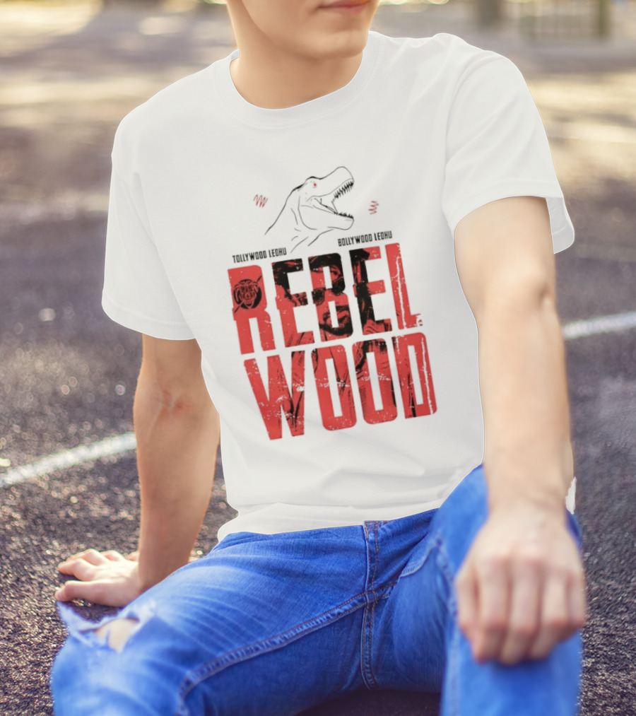Rebelwood Dinosaur Tollywood Ledhu Bollywood Ledhu T-Shirt