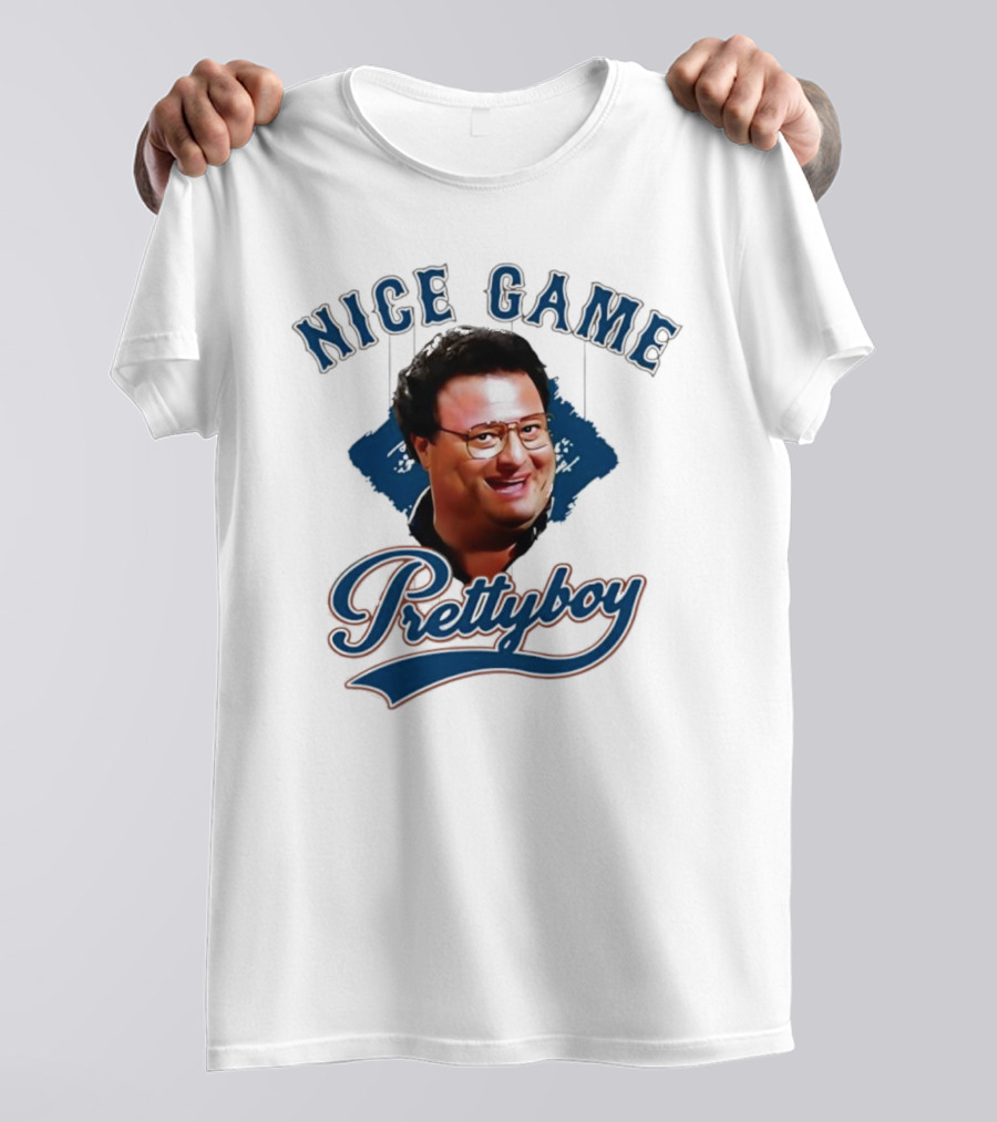 Nice Game Prettyboy Newman Face Graphic T-Shirt