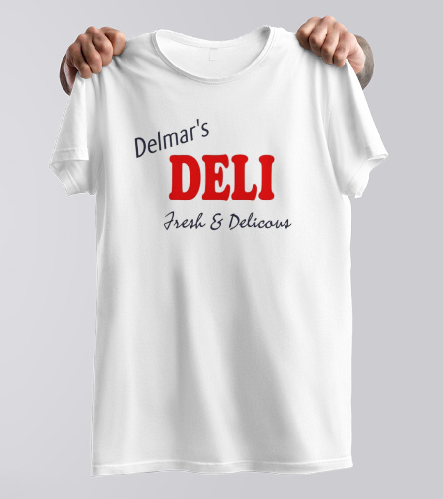 Delmar's Deli Fresh & Delicious Peter Parker Connection T-Shirt