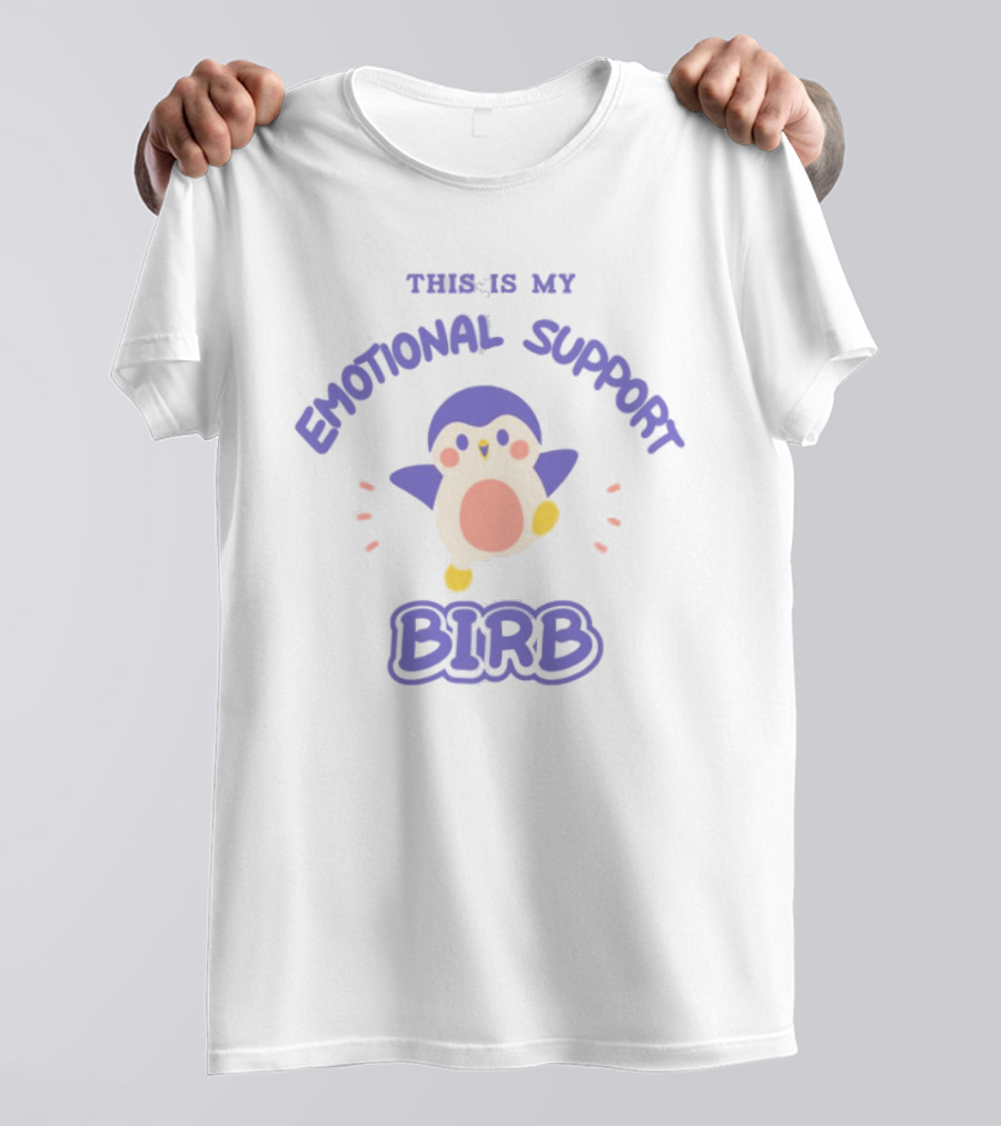 This Is My Emotional Support Birb T-Shirt