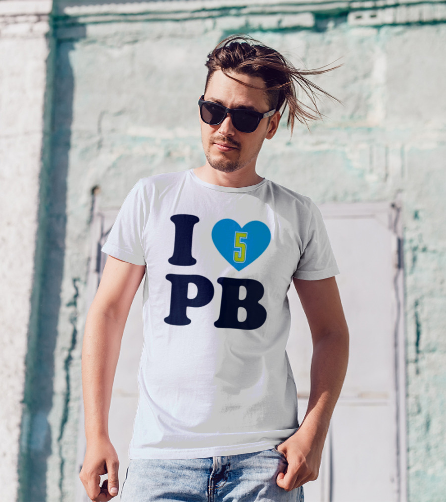 Azzi Fudd I Love 5 Heart Pb Paige Bueckers T-Shirt