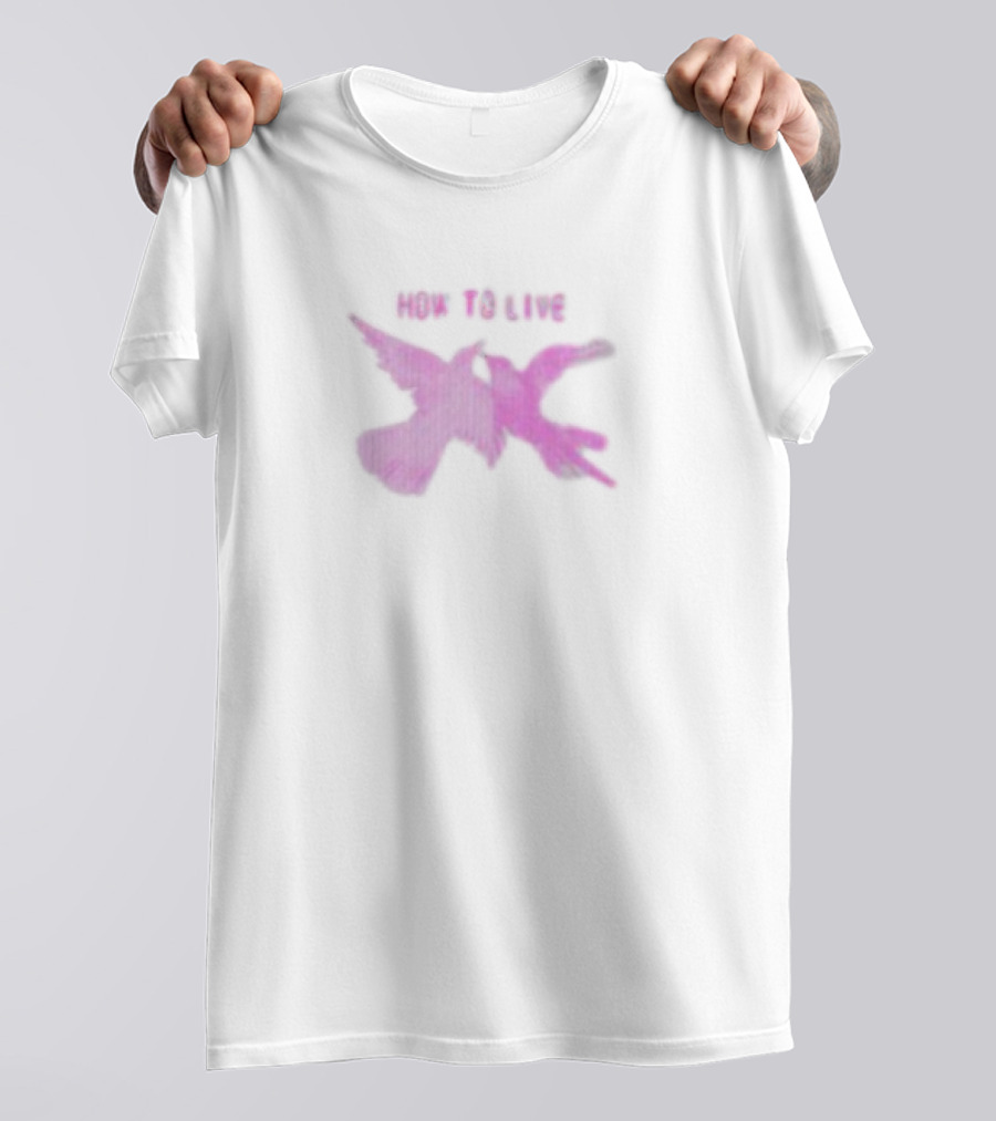 Del Water Gap How To Live Pink Doves T-Shirt