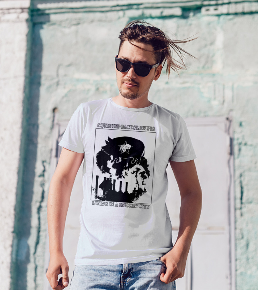 The Garden Squished Face Slick Pig Rivington Fast Times New York City T-Shirt