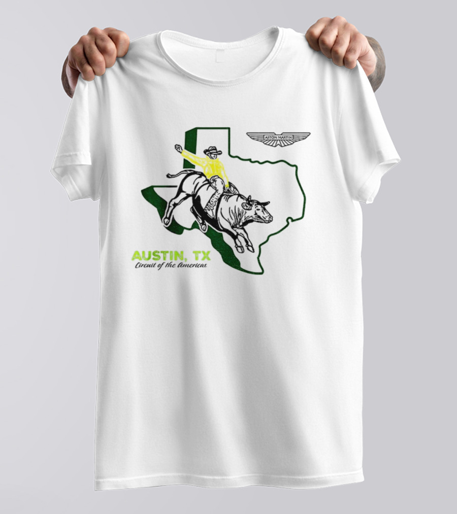 Aston Martin Texas Circuit Of The Americas Austin TX T-Shirt