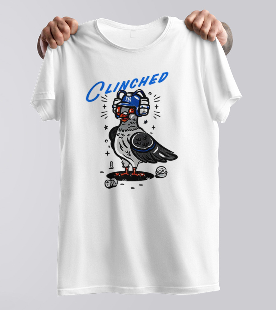 Dove Clinched New York Yankees MLB Baseball 2025 T-Shirt