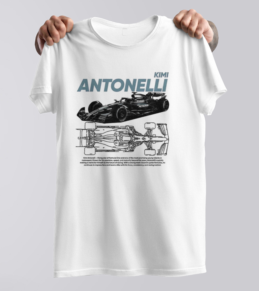 Kimi Antonelli Motorsport Fan Rising Star Formula One Racing Enthusiast T-Shirt