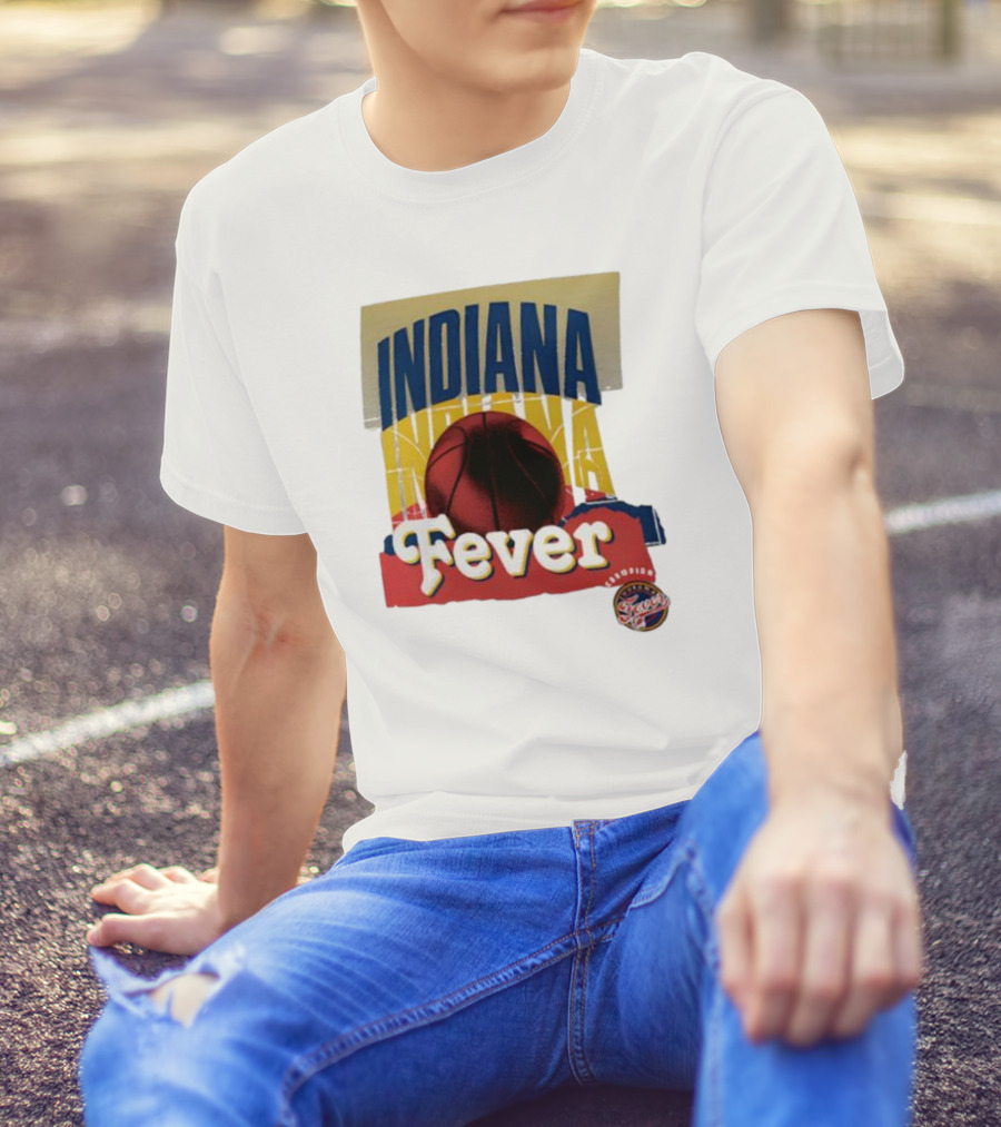 Indiana Fever Basketball 2025 WNBA Playoffs Power Forward Fever Edition T-Shirt