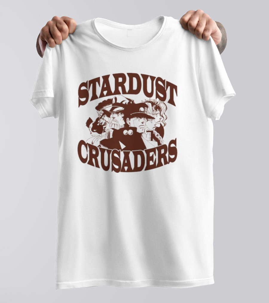 Stardust Crusaders JoJo’s Bizarre Adventure Manga Anime Characters T-Shirt