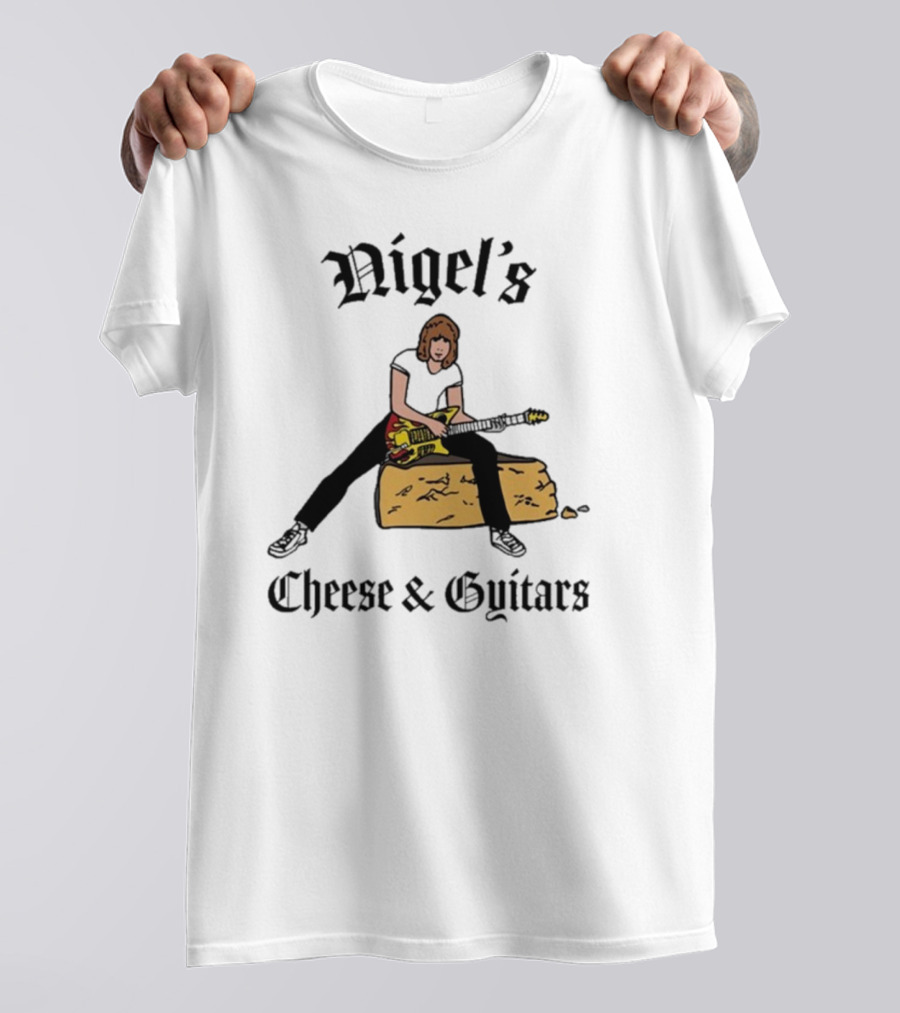 Nigel’s Cheese And Guitars Spinal Tap II Graphic T-Shirt