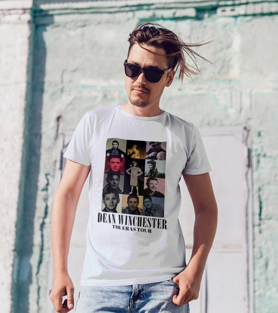 Dean Winchester The Eras Tour Supernatural TV Show T-Shirt