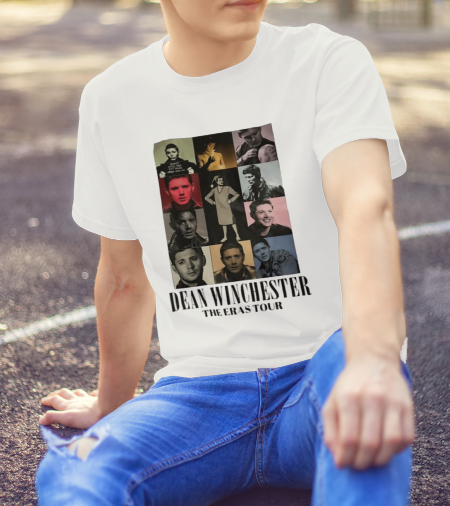 Dean Winchester The Eras Tour Supernatural TV Show T-Shirt