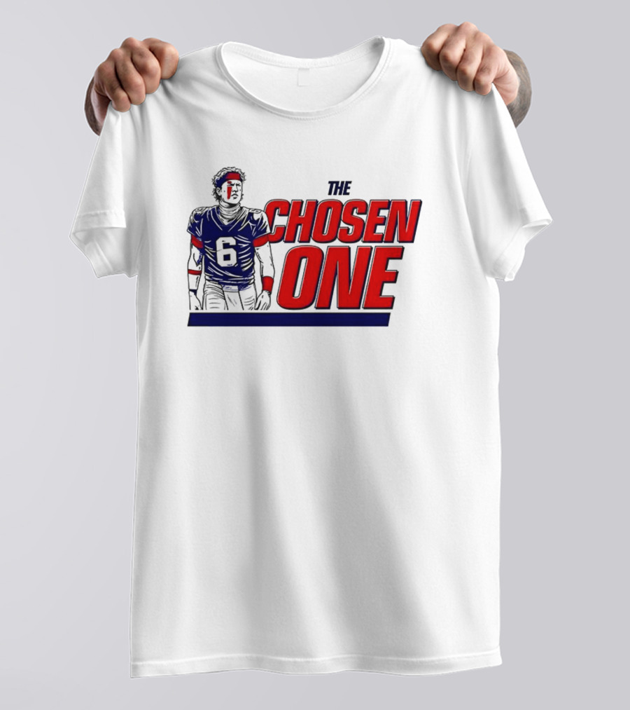 Jaxson Dart New York Giants The Chosen One T-Shirt