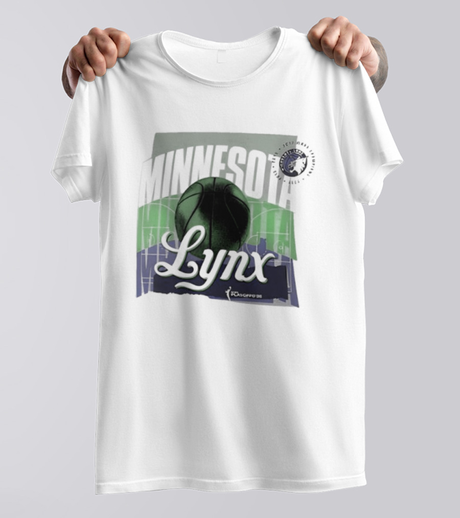 Minnesota Lynx Playoffs 2025 Power Forward WNBA T-Shirt