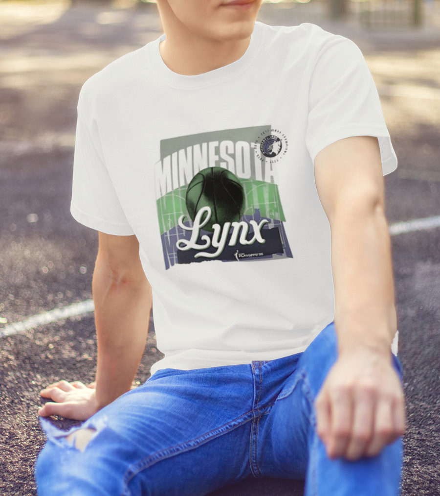 Minnesota Lynx Playoffs 2025 Power Forward WNBA T-Shirt