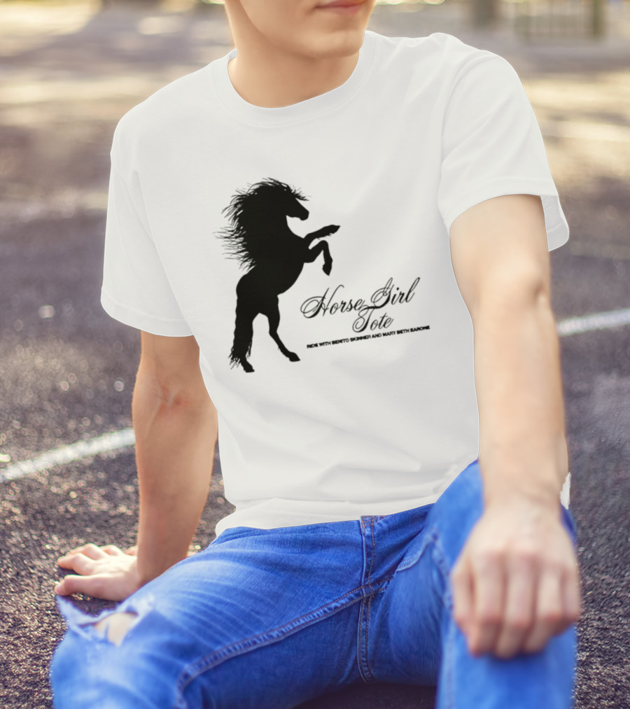 Ride Horse Cowgirl Country Girls Love Cowboys T-Shirt