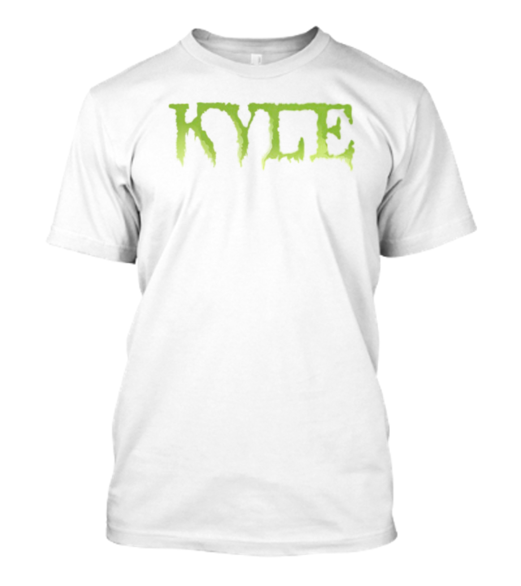 Send It Kyle Bold Green Typography T-Shirt