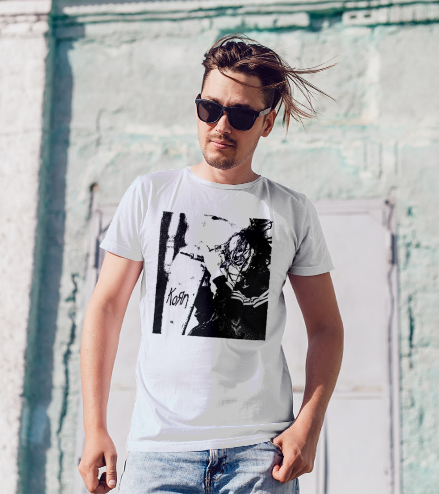 Thesanantoniosharpist Korn Basketball Fusion T-Shirt